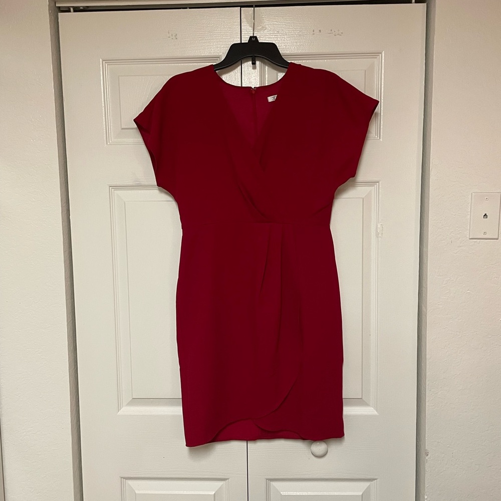 NWOT London Style Short Sleeve Sheathe Dress- Size 8 - Picture 4 of 9